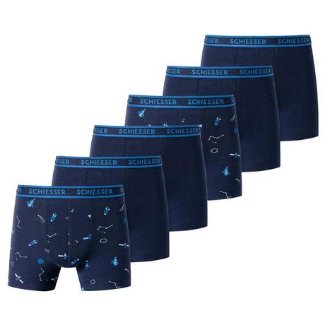 Schiesser  95/5 Organic Cotton lot de 6 - Boxers 