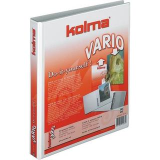 Kolma KOLMA Zeigebuch Vario Universal A4 01.201.16 weiss, 4-Ring 20mm  