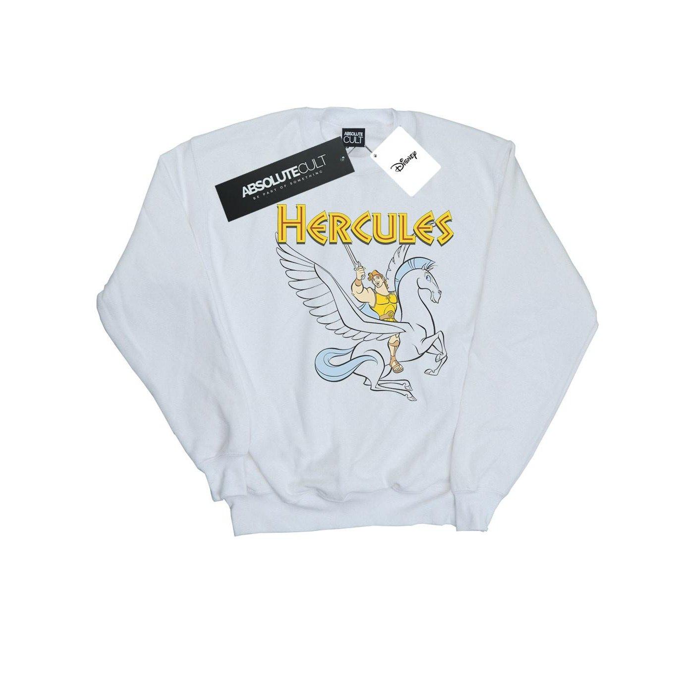 Image of Hercules With Pegasus Sweatshirt Unisex Weiss 116