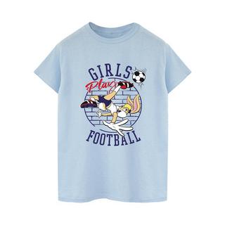 LOONEY TUNES  Tshirt GIRLS PLAY FOOTBALL 