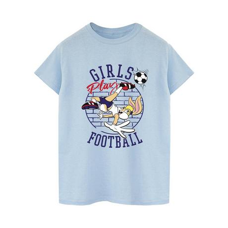 LOONEY TUNES  Tshirt GIRLS PLAY FOOTBALL 