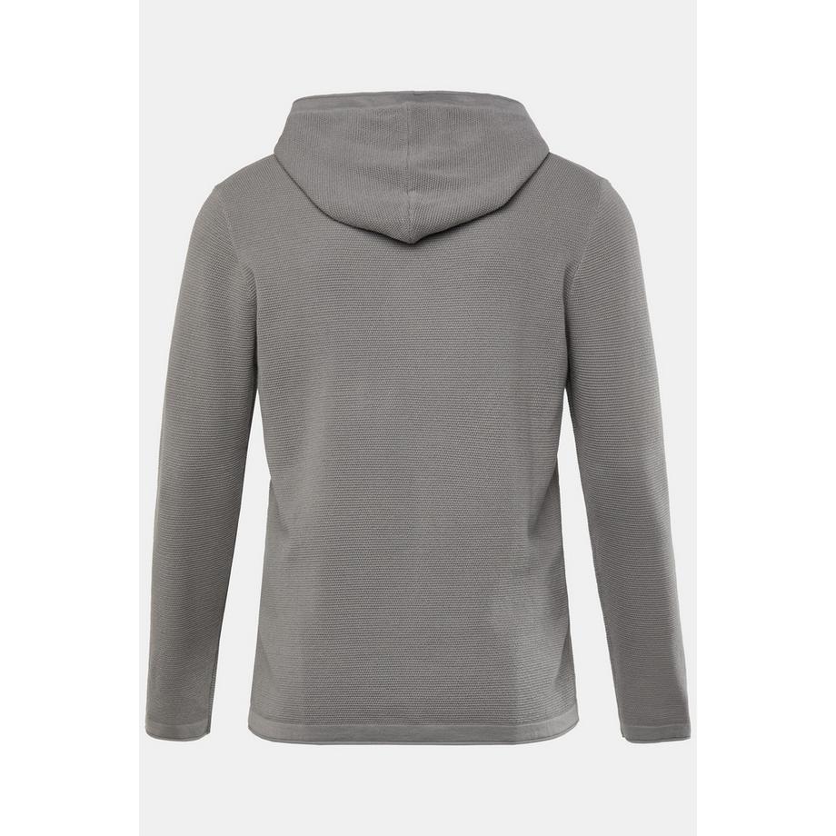 JP1880 Maglione con cappuccio in maglia  