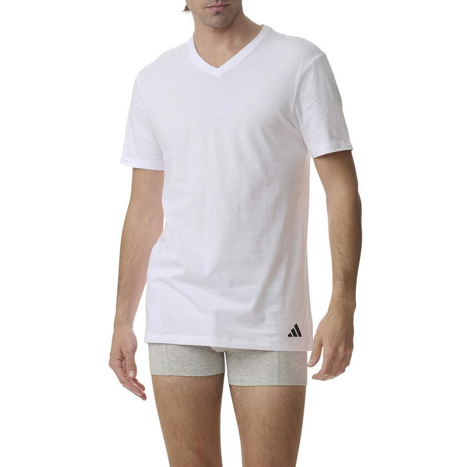adidas Active Core Cotton V-Neck T-Shirt 6er Pack  