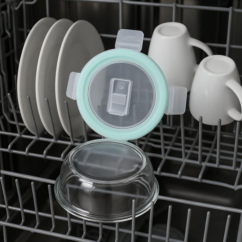 Northix  Ensemble de contenants de conservation en verre pour aliments 