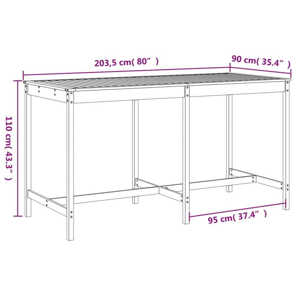 VidaXL Gartenbar set kiefernholz  