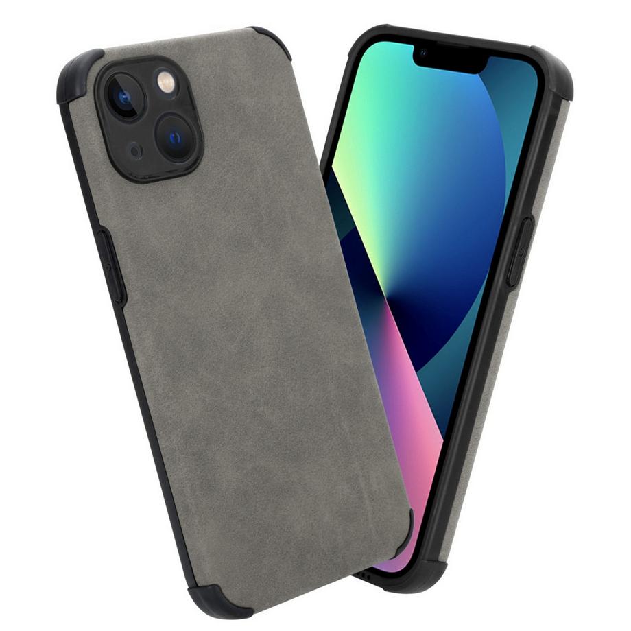 Cadorabo  Hülle für Apple iPhone 13 mit Kunst-Wildleder Rückseite 