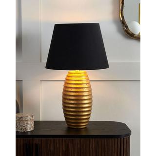 Beliani Lampe à poser en Porcelaine Glamour EBRO  