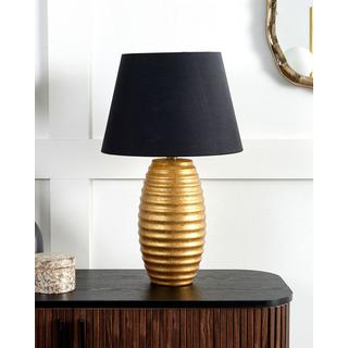 Beliani Lampe à poser en Porcelaine Glamour EBRO  