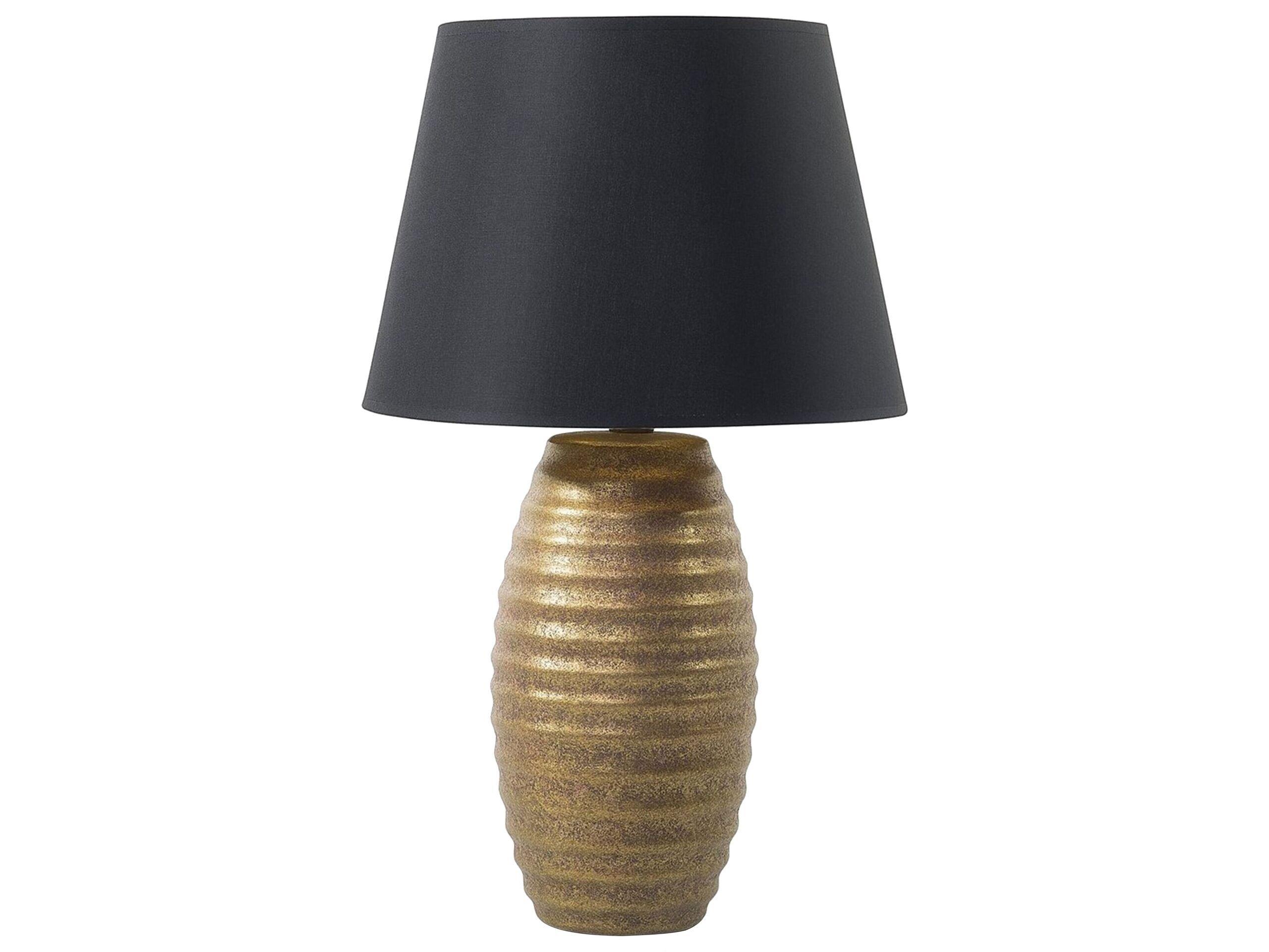 Beliani Lampe à poser en Porcelaine Glamour EBRO  