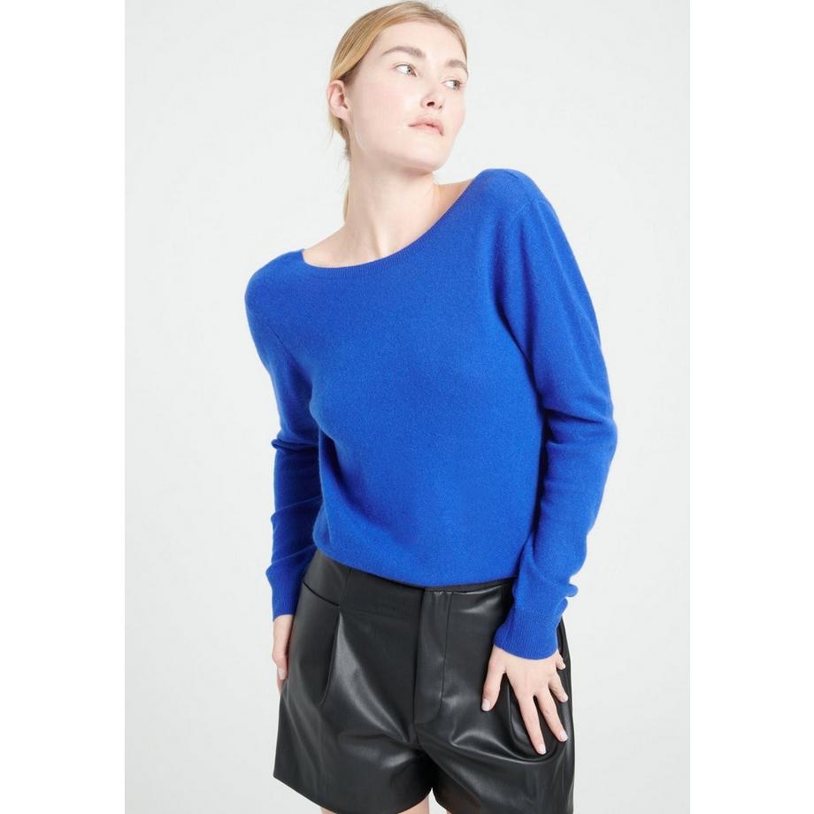 Studio Cashmere8 MIA 7 Pull décolleté en V dans le dos  