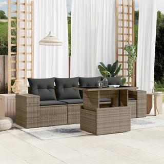 VidaXL Garten sofagarnitur poly-rattan  