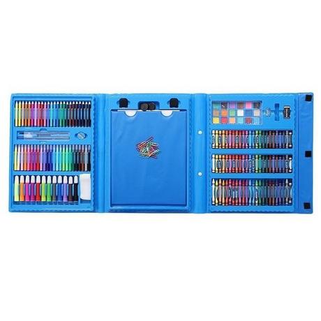 Gameloot  Art Box pour enfants, 176 pièces - Bleu 