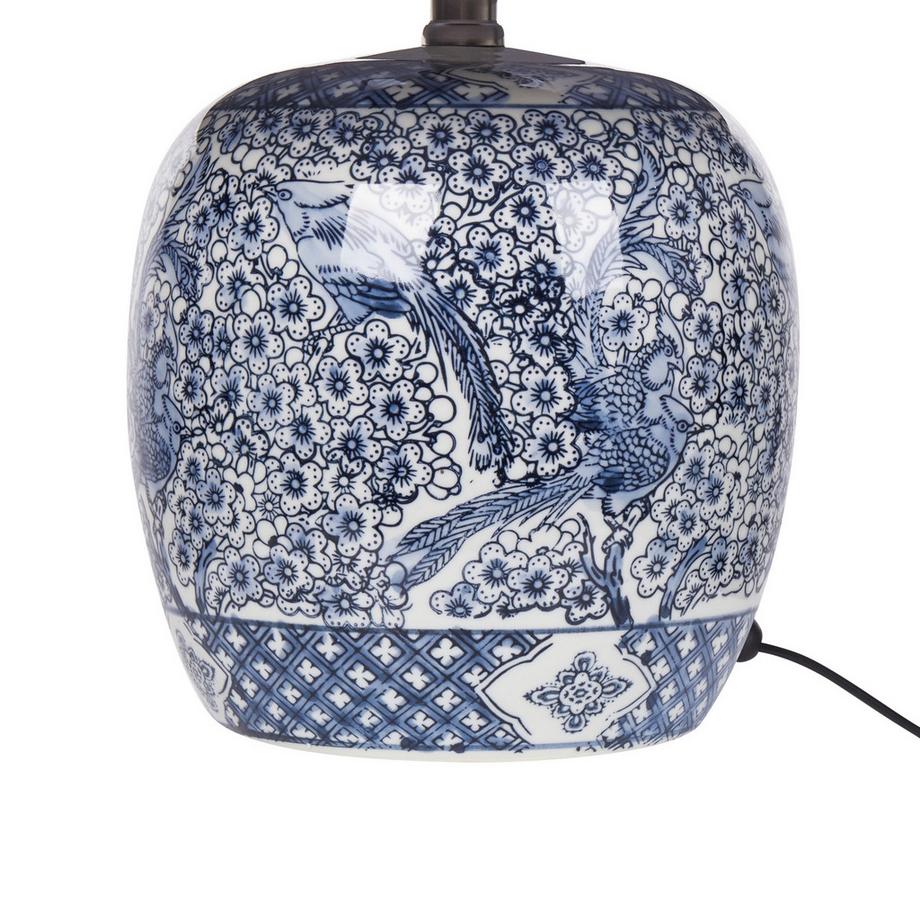 Beliani Lampe à poser en Porcelaine Méditerranéen NEIRA  