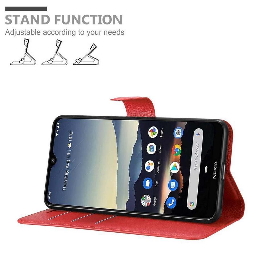 Cadorabo  Hülle für Nokia 7,2 Standfunktion, Kartenfach 