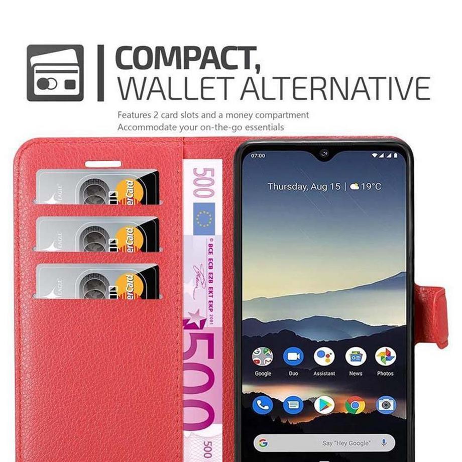 Cadorabo  Hülle für Nokia 7,2 Standfunktion, Kartenfach 