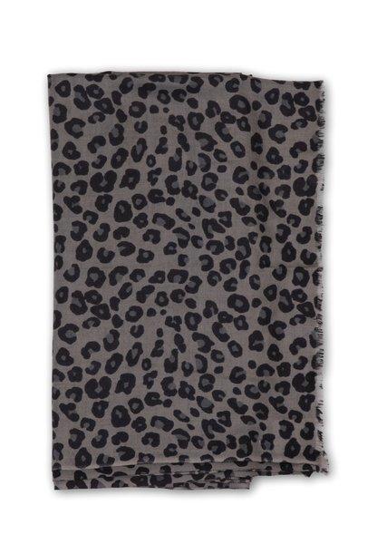 CASH-MERE.CH Sciarpa Leopardata  