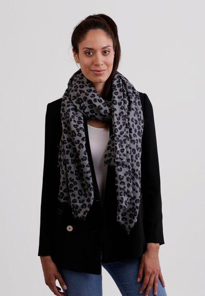 CASH-MERE.CH Écharpe Léopard  