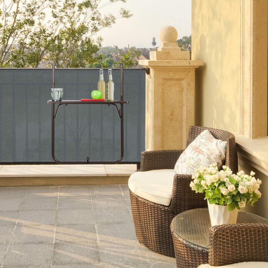 B2X Table de balcon pliante  