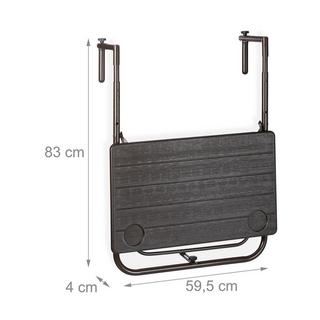 B2X Tavolo pieghevole da balcone  