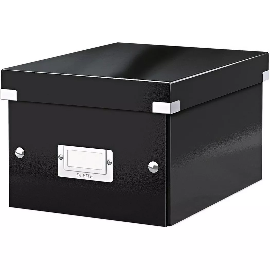 Leitz Storage Box Click & Store Small Karton Schwarz
