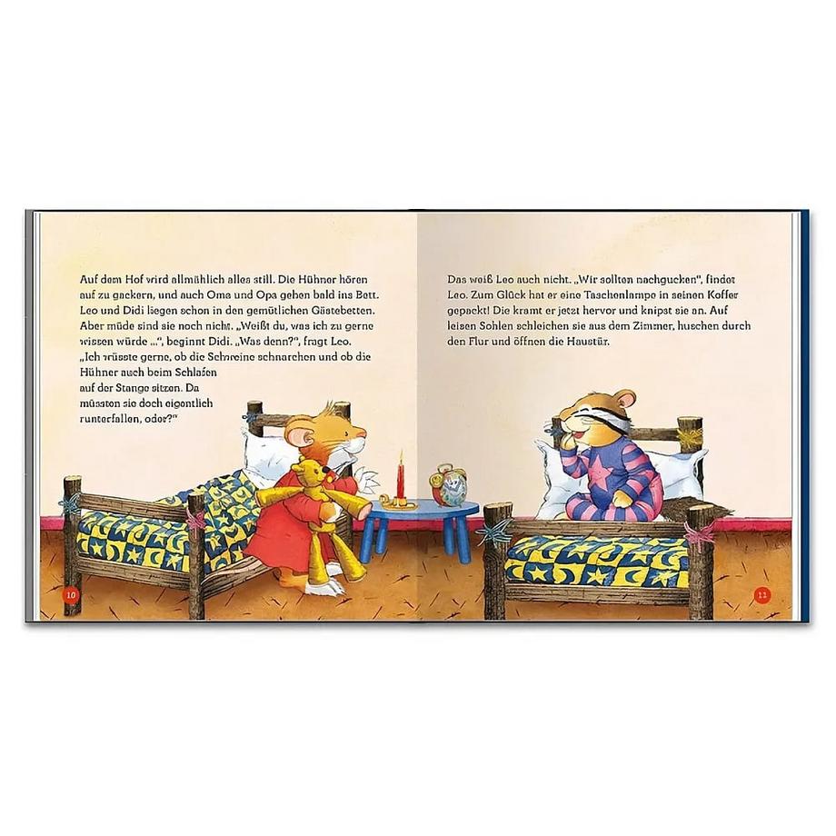 Gute Nacht, Leo Lausemaus: Geschichten zum Kuscheln Witt, Sophia; Campanella, Marco (Illustrationen) Couverture rigide 