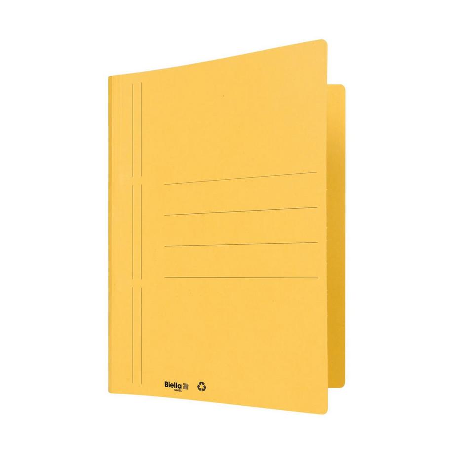 Biella BIELLA Schnellhefter Biella 6 A4 166400.20 gelb, 320gm2 100 Bl.  