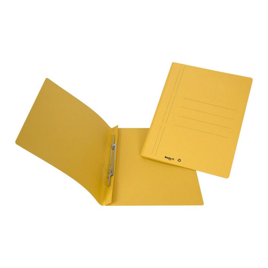 Biella BIELLA Schnellhefter Biella 6 A4 166400.20 gelb, 320gm2 100 Bl.  