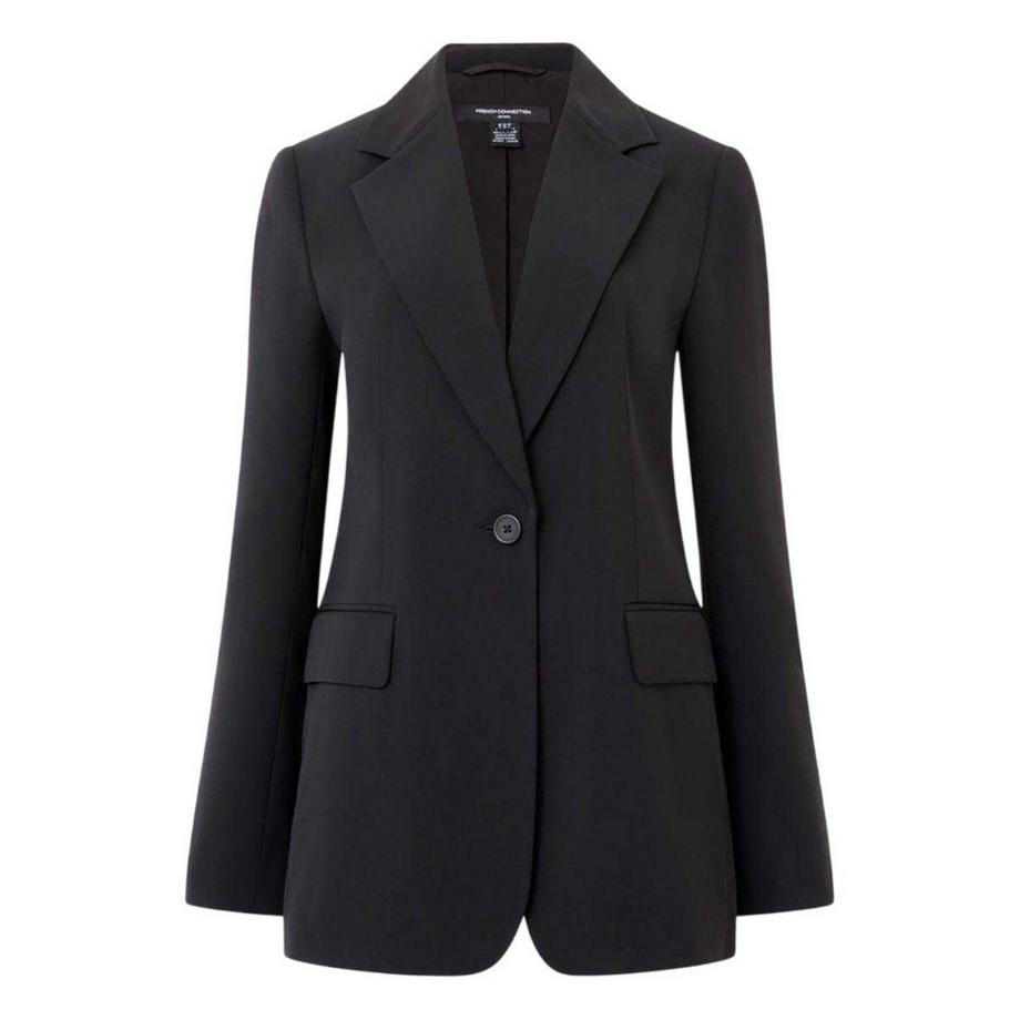 Blazer, Pattentasche, Leger, Ausgestellt