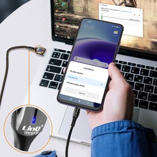 Avizar  USB-C Schnellladekabel 1.2 m LinQ 