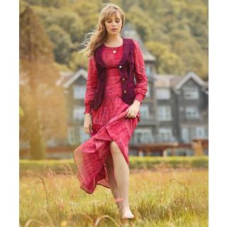 Joe Browns Gilet in velluto a coste con ruches e tasche  