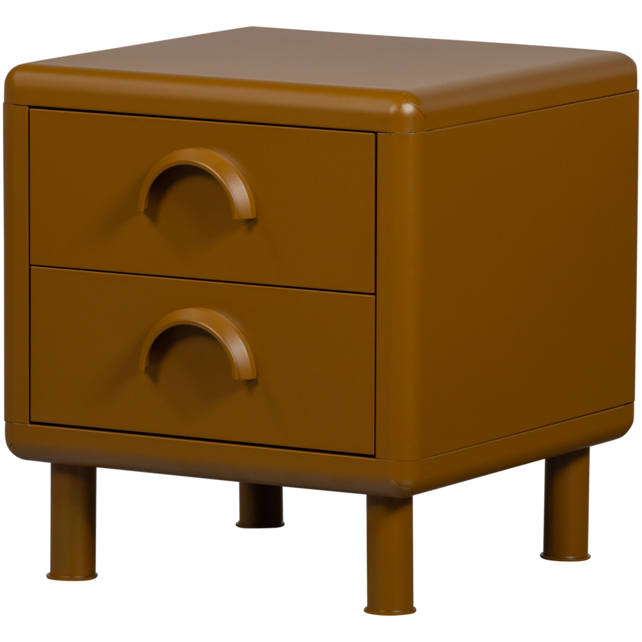 Table de nuit Rune jaune miel