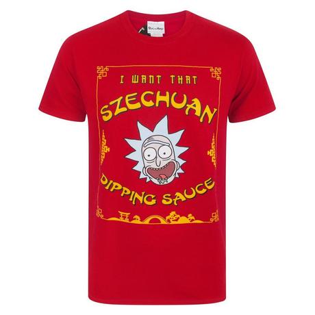 Rick And Morty  Rick et Morty Tshirt ´I Want That Szechuan Dipping Sauce´ 