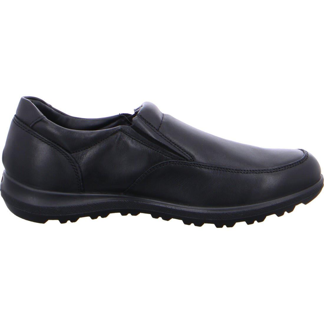 Image of Finn - Leder Loafer Herren Schwarz 40