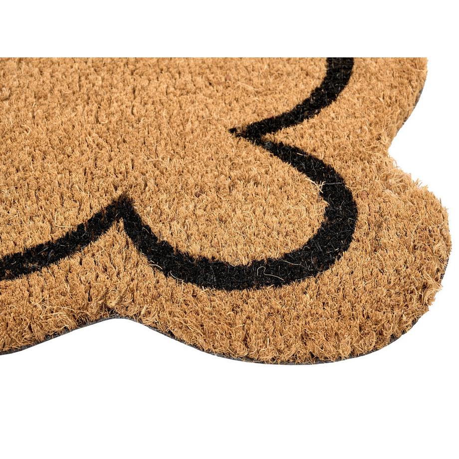 Beliani Tappetino da Ingresso en Fibra di Cocco Moderno HOLON  