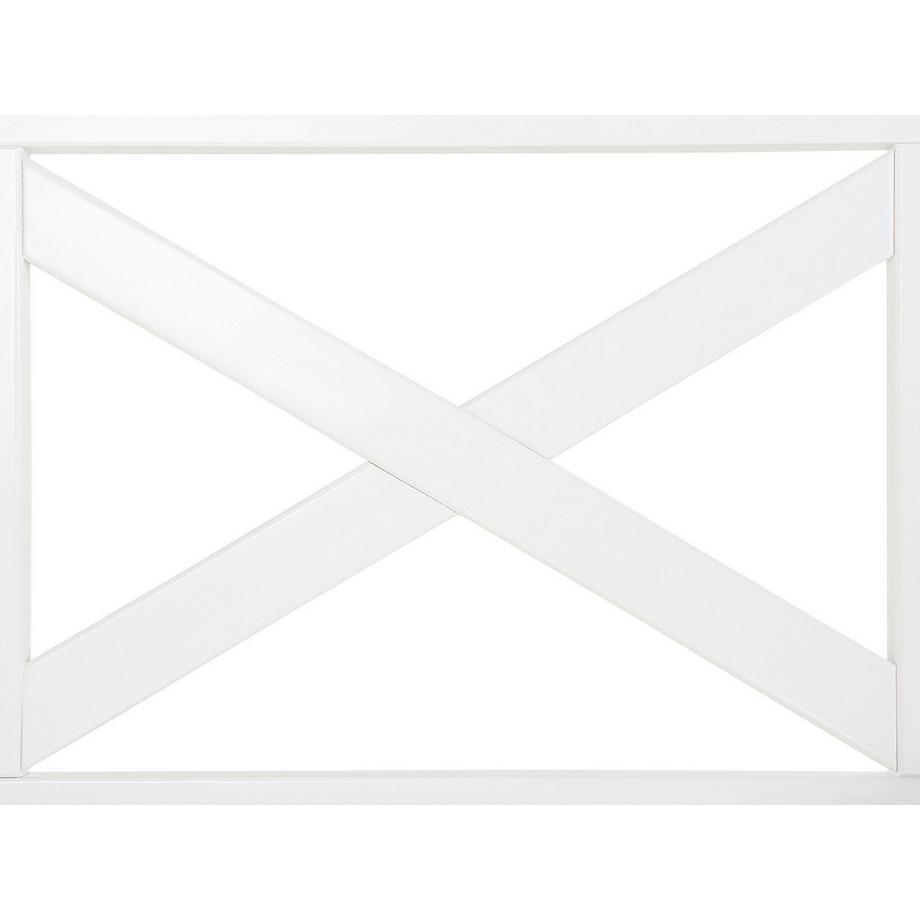 Beliani Panca da giardino con cuscino en Legno d'acacia Scandinavo BALTIC  