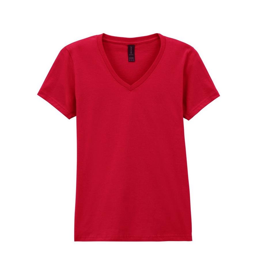 Gildan Soft Style V-Ausschnitt T-Shirt  