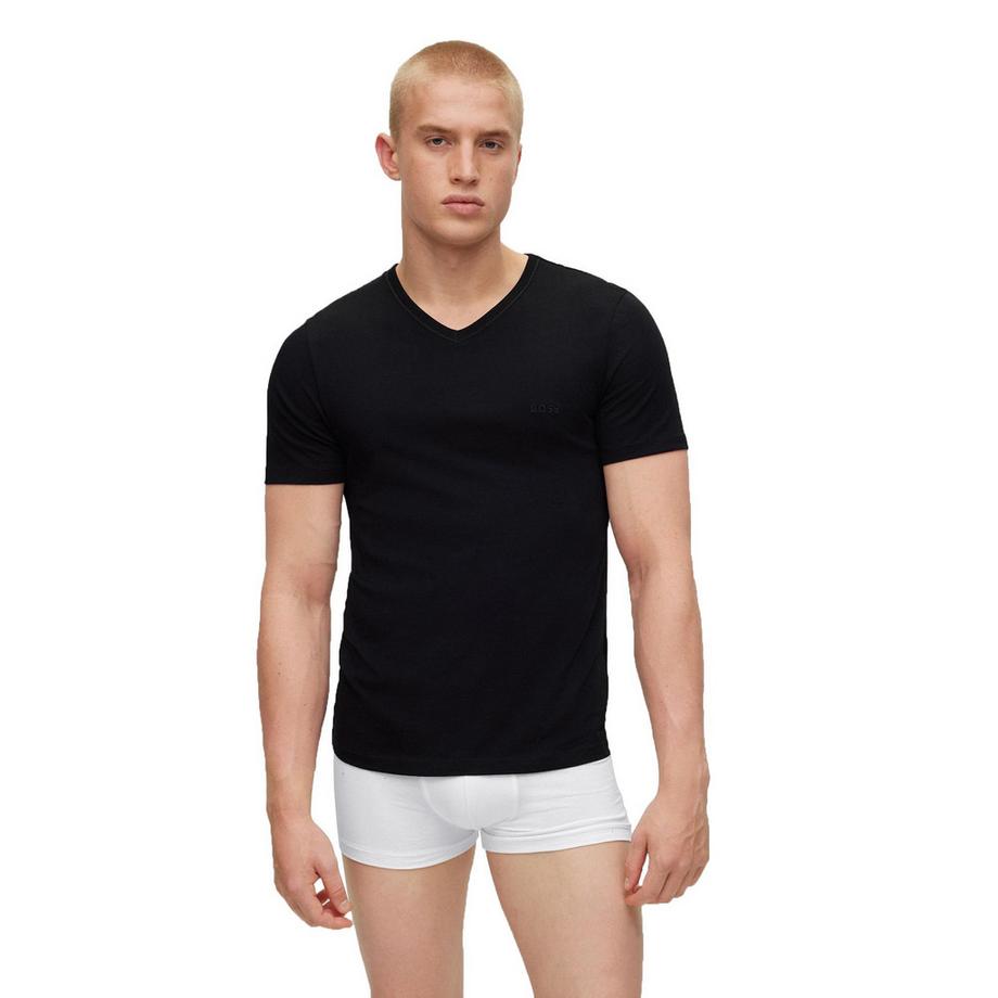 BOSS Casual Regular Fit V-Ausschnitt T-Shirt 3er-Pack  
