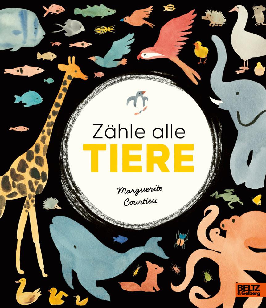 Zähle alle Tiere Courtieu, Marguerite; Süßbrich, Julia (Übersetzung) Copertina rigida 