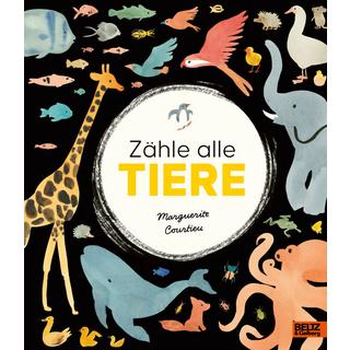 Zähle alle Tiere Courtieu, Marguerite; Süßbrich, Julia (Übersetzung) Copertina rigida 