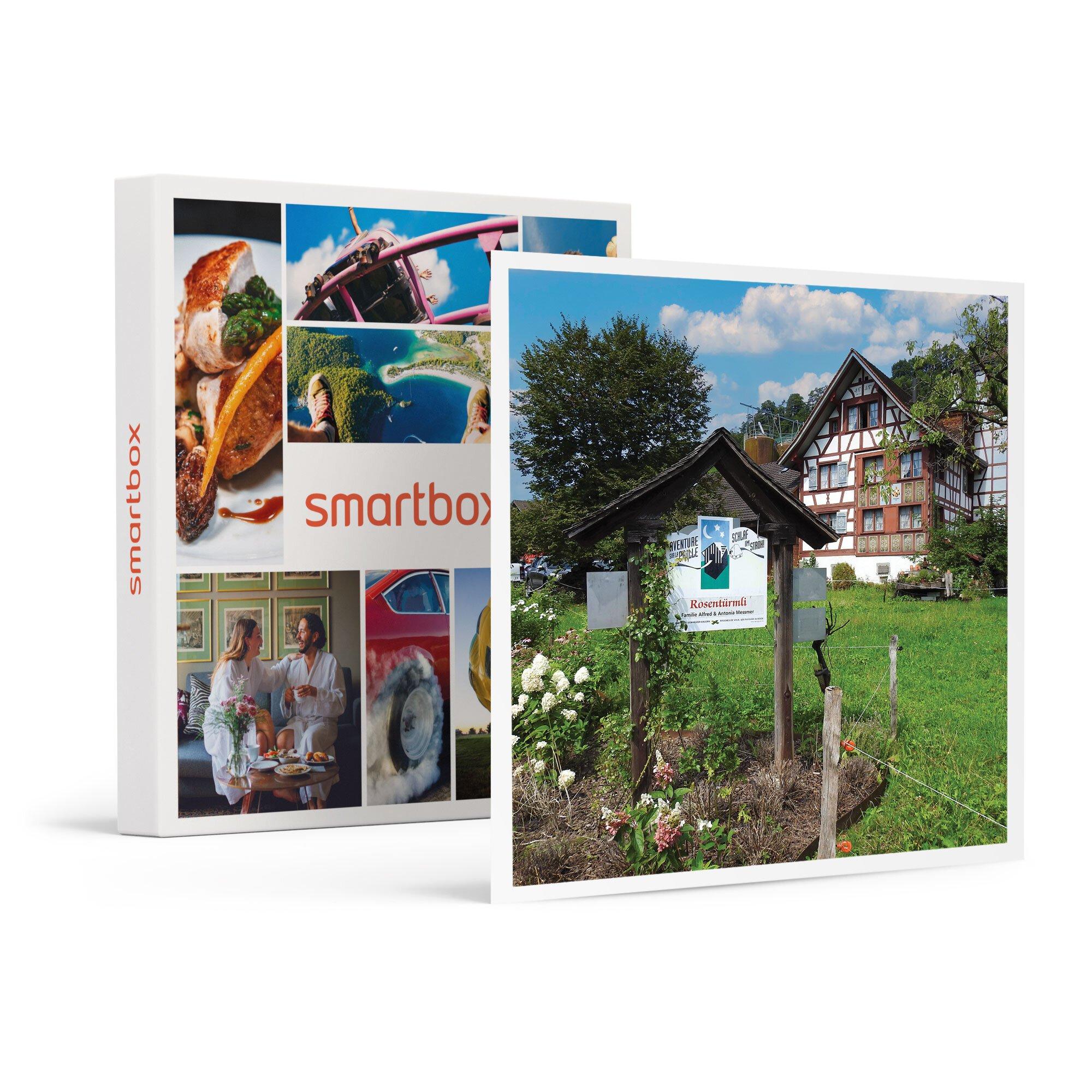 Image of 1 Ausgefallene Übernachtung Im Stroh Mit Der Familie In Der Nähe Des Bodensees - Geschenkbox Unisex