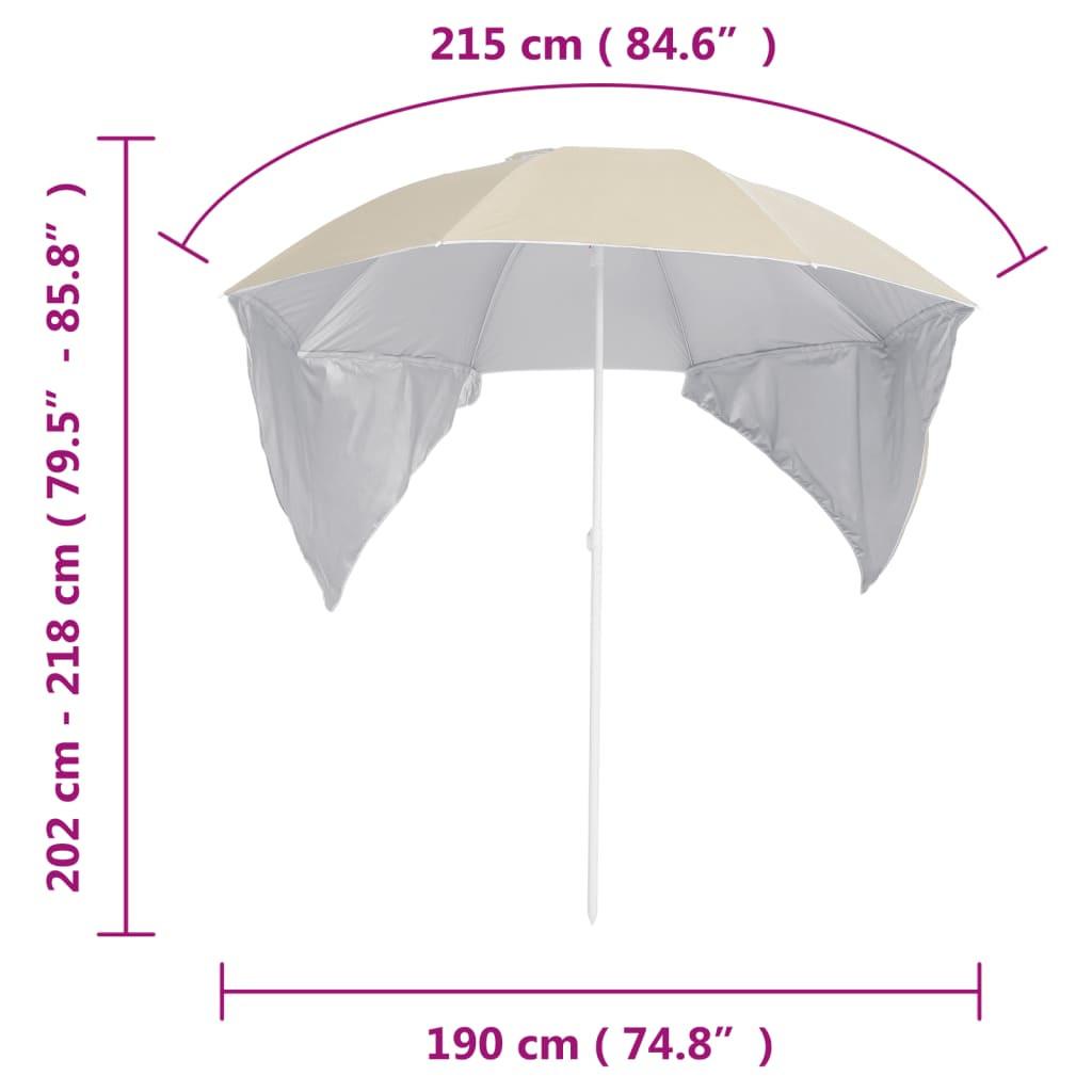 VidaXL Parasol de plage  