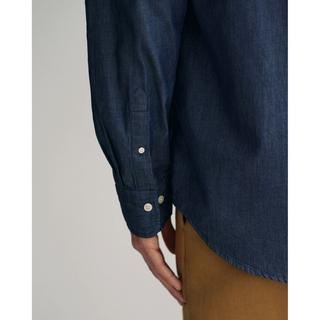 GANT  hemd regular fit indigo 