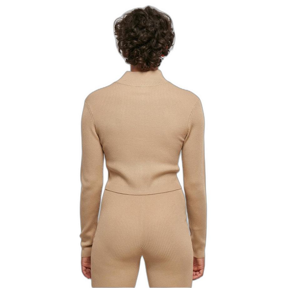 URBAN CLASSICS Rippstrick Short Zip Cardigan  