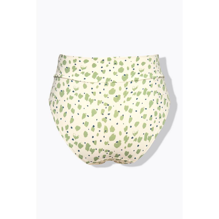 Ulla Popken Culotte Bellieva Large Ceinture Motif Pois Coton Bio  
