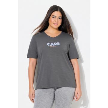 T-shirt Cape Town. Col V, manches courtes. Coupe Classic