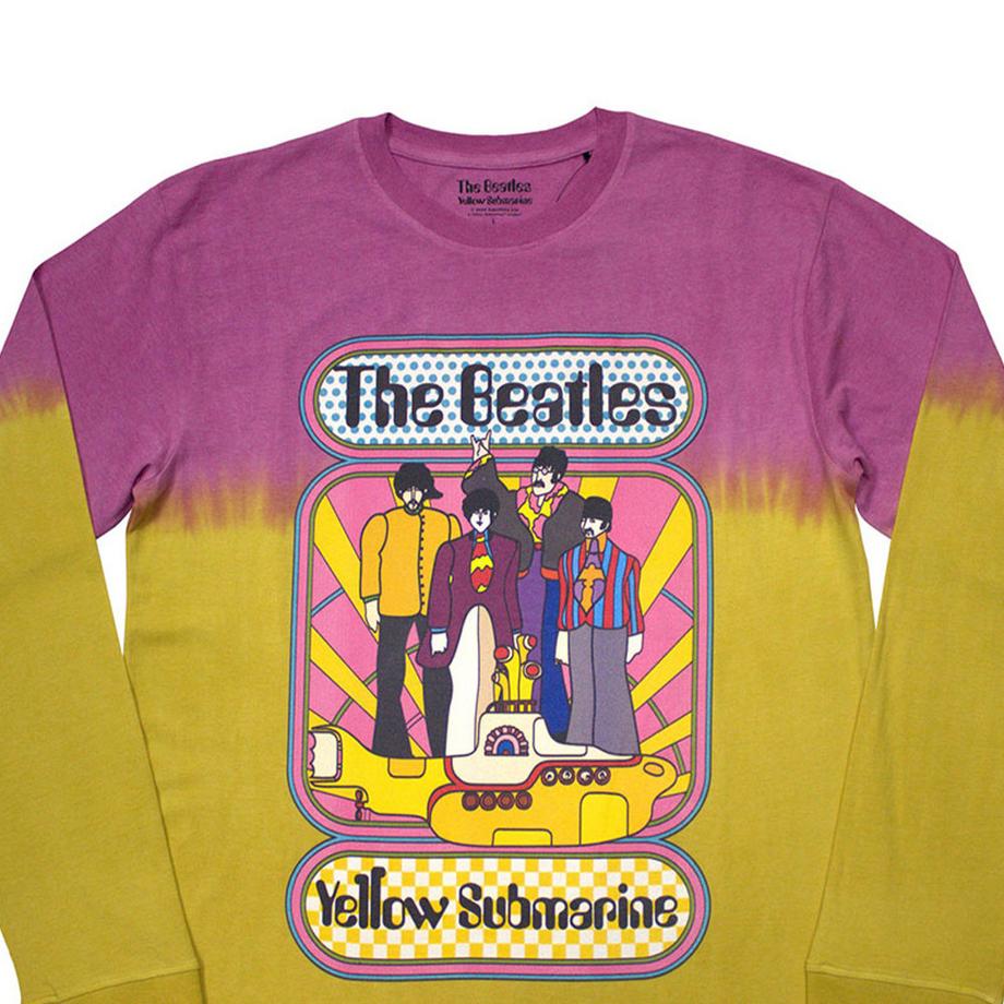 The Beatles Yellow Submarine T-shirt Manches Longues  