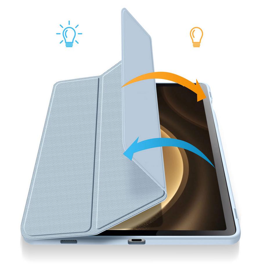 DuxDucis  Étui Galaxy Tab S9 FE Toby Bleu 