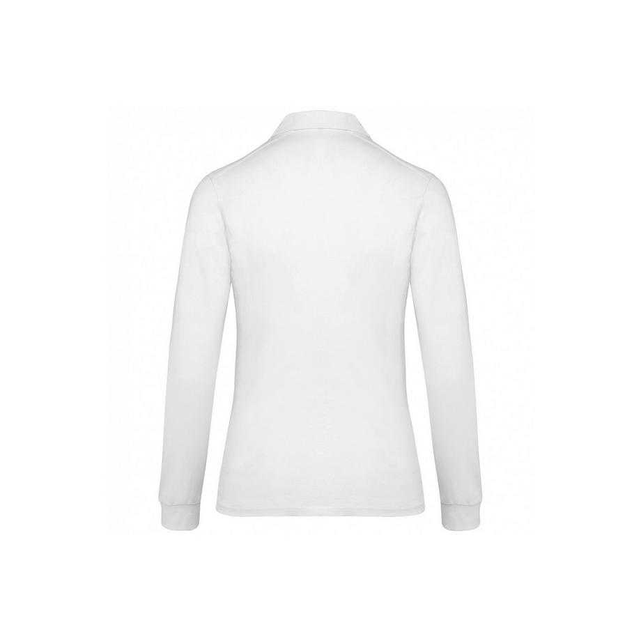 Kariban Femme Jersey Manches Longues Polo Shirt  