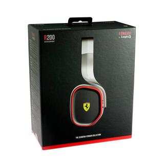 Ferrari by Logic3  Ferrari by Logic3 Scuderia R200 Kopfhörer Kabelgebunden Kopfband Weiß 