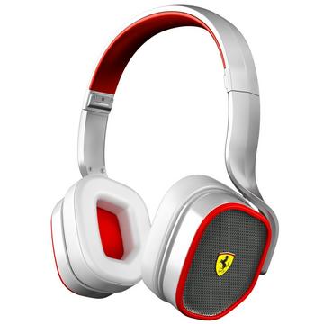 Ferrari by Logic3 Scuderia R200 Kopfhörer Kabelgebunden Kopfband Weiß